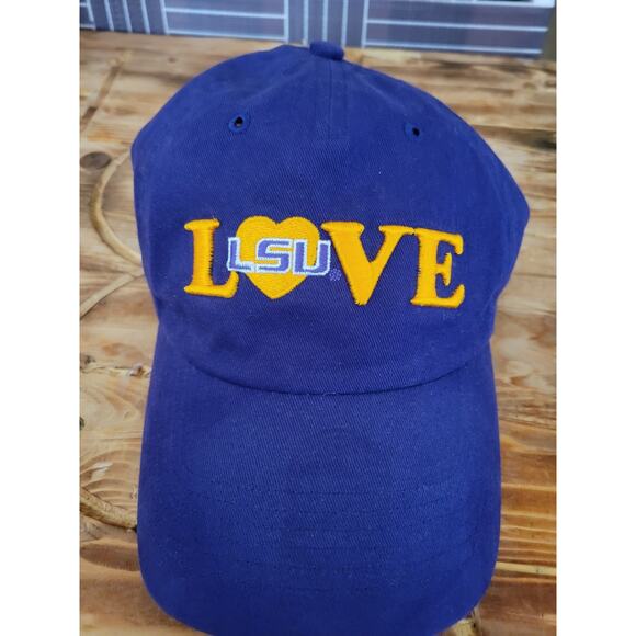 LSU Tigers Women's Hat Cap One size "Love" Gold/Purple '47 Brand - Picture 1 of 6